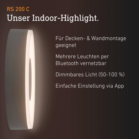 Boutique en ligne STEINEL RS 200 C sans détecteur de mouvement, avec Bluetooth